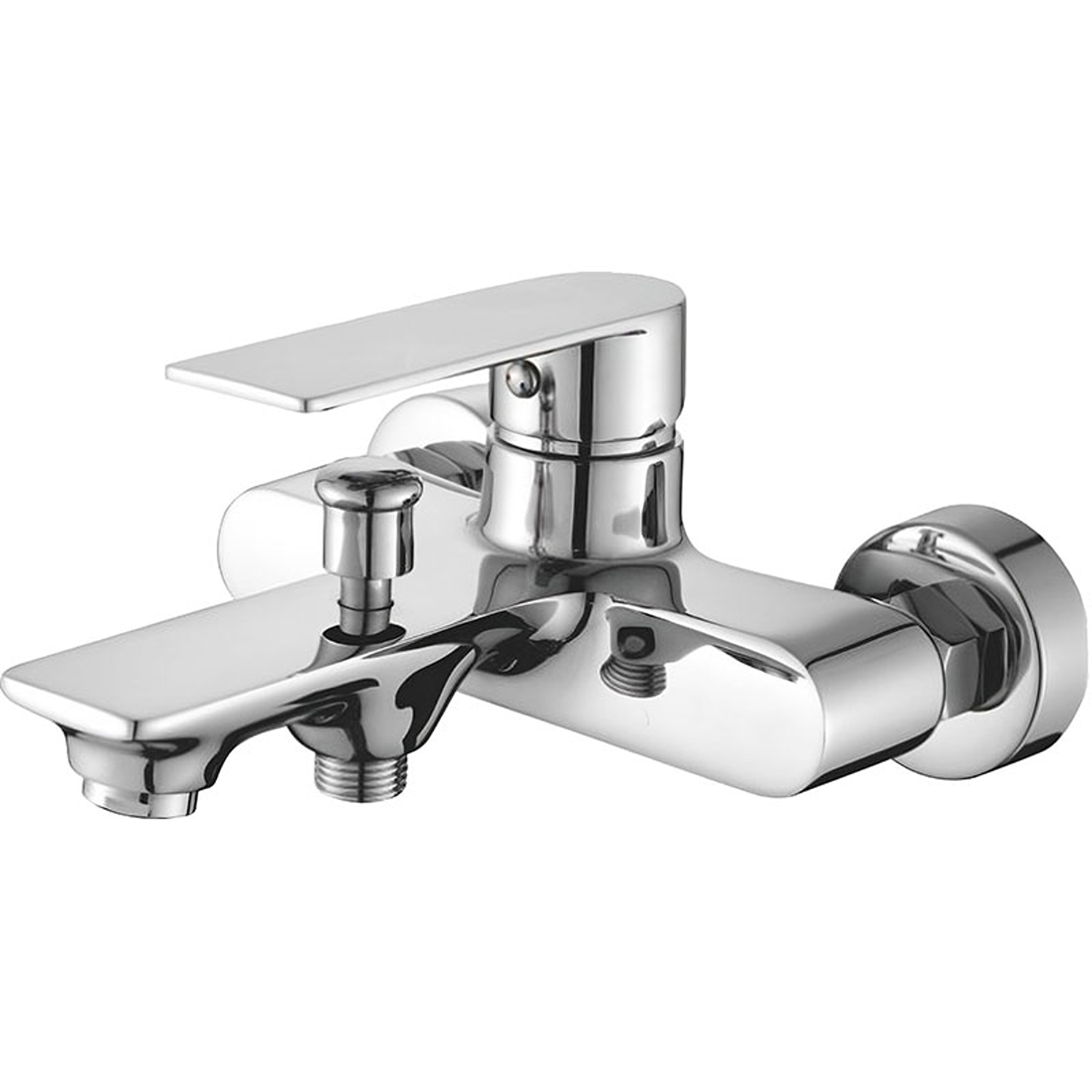 B BAGNO Luxury Shower Mixer 3403 - Chrome, Premium Brass Wall Mounted Bathroom Faucet